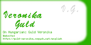 veronika guld business card
